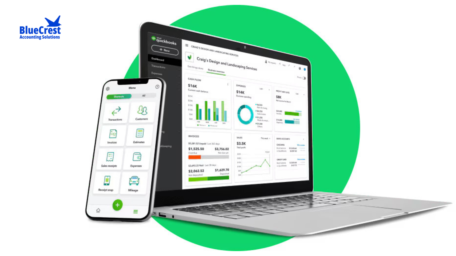 QuickBooks is online accounting software for small businesses