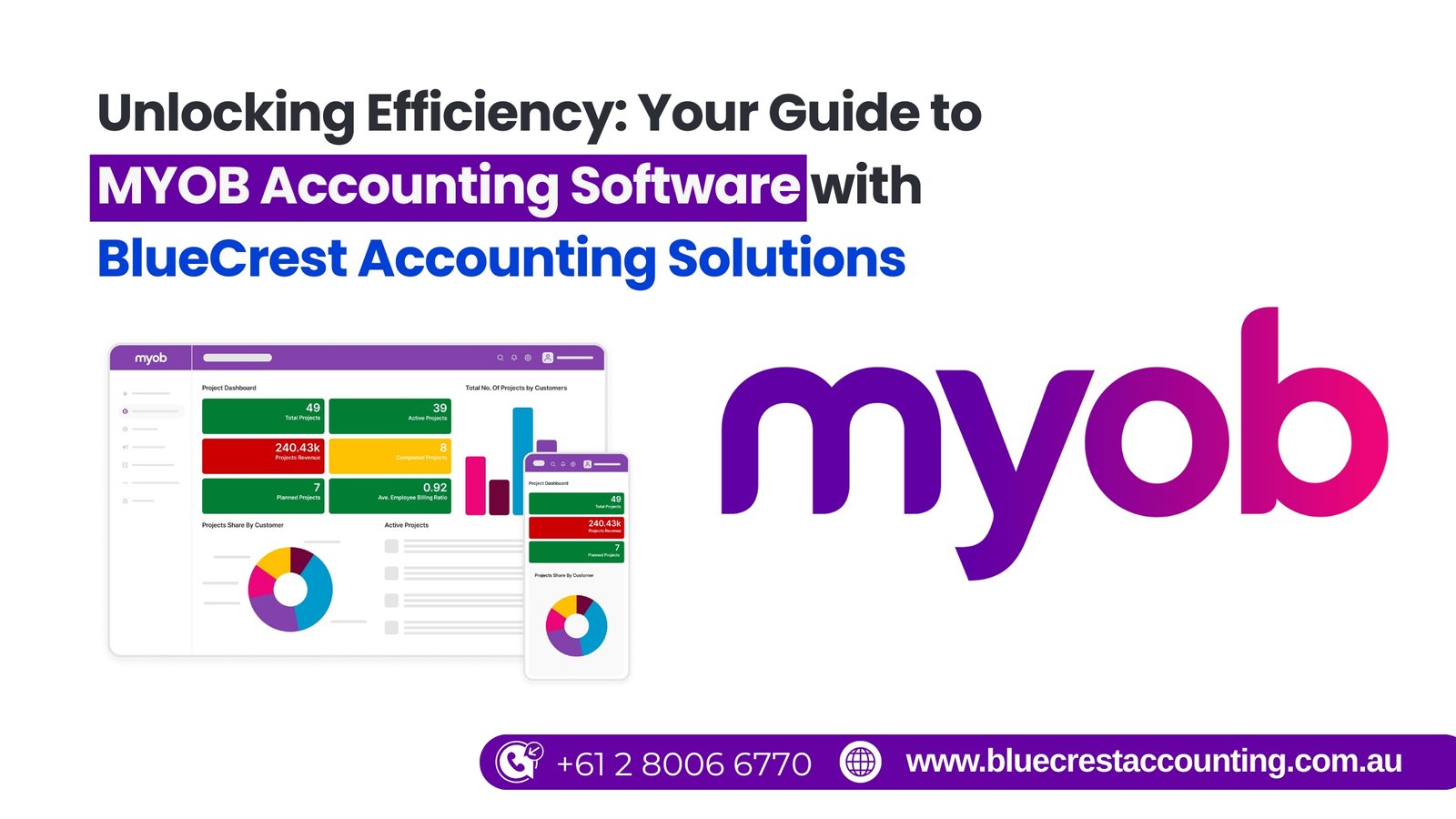 Your Guide to MYOB Accounting Software with BlueCrest Accounting​
