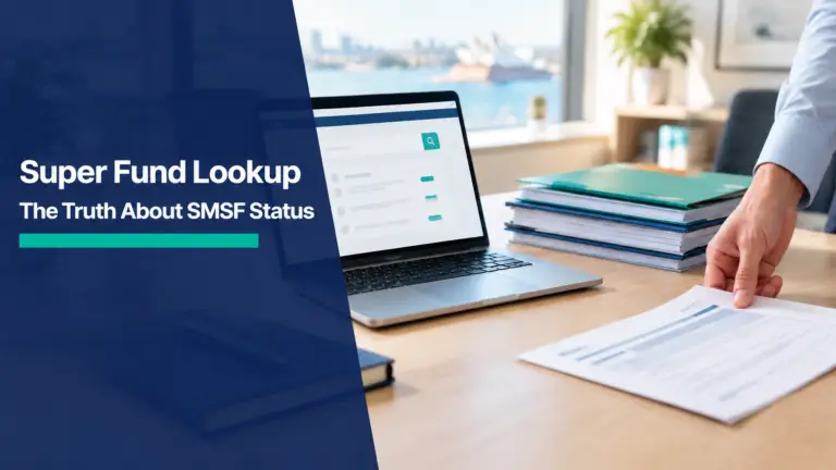 Super Fund Lookup SMSF status